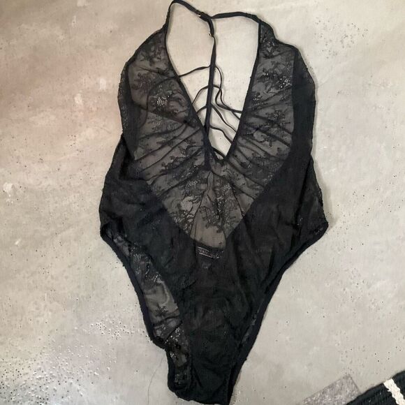 Victoria's Secret Tops - Victoria’s Secret Lace Bodysuit